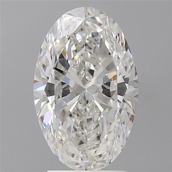 3.01 ct. oval Lab Grown Diamond front image