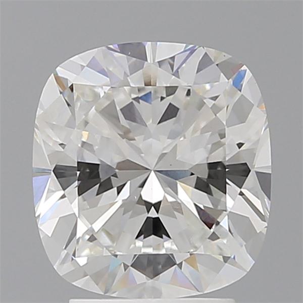 3.10 ct. cushion Lab Grown Diamond front image