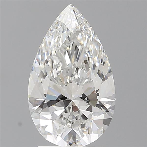 2.55 ct. pear Lab Grown Diamond front image