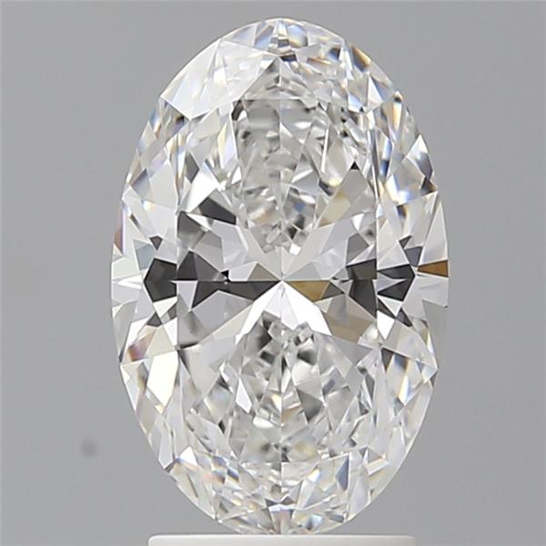 2.59 ct. oval Lab Grown Diamond front image
