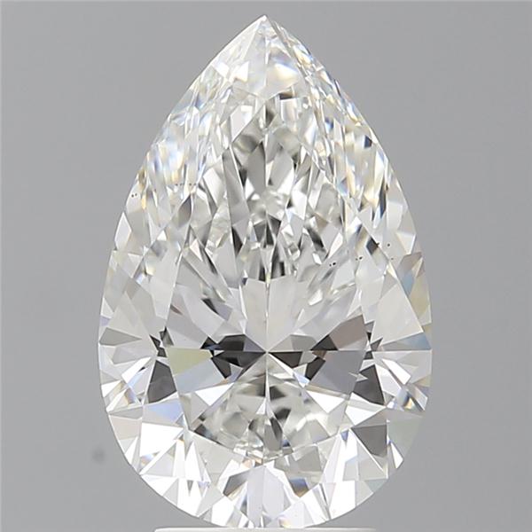 4.06 ct. pear Lab Grown Diamond front image