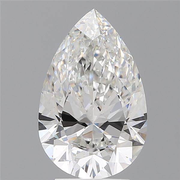 3.58 ct. pear Lab Grown Diamond front image