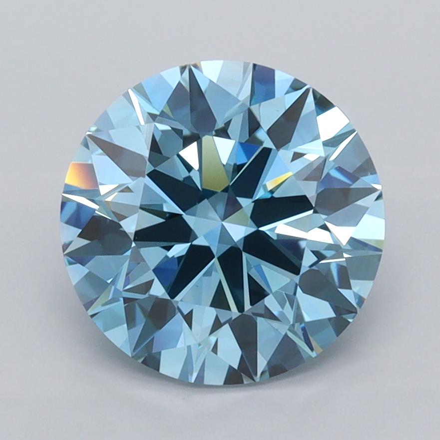 2.50 ct. round Lab Grown Diamond front image