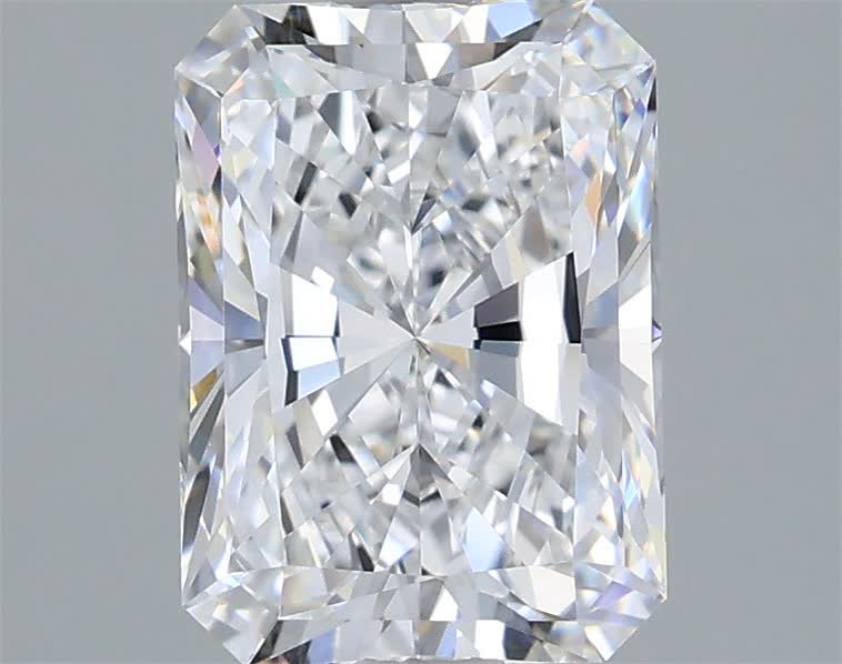 2.01 carat d VS2 EX Cut IGI radiant diamond