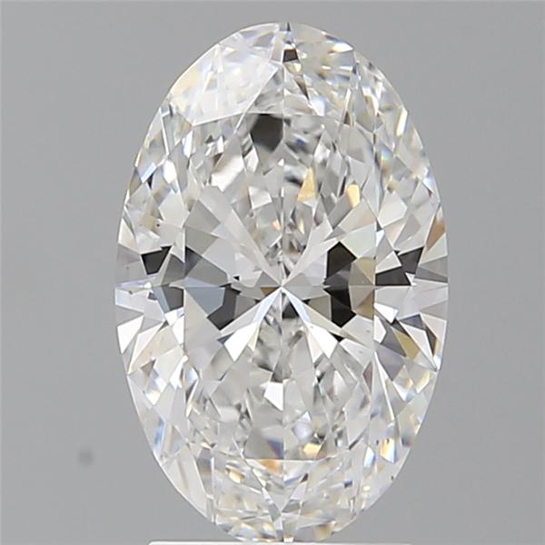 2.52 ct. oval Lab Grown Diamond front image