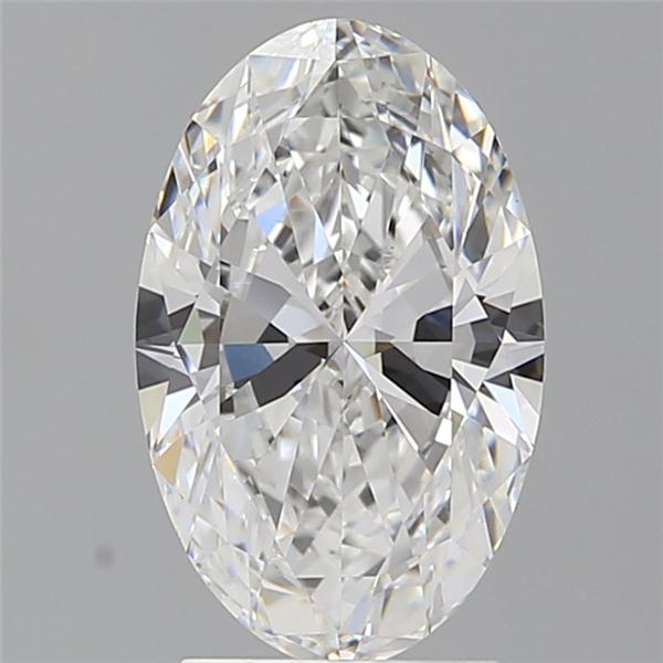 2.54 ct. oval Lab Grown Diamond front image
