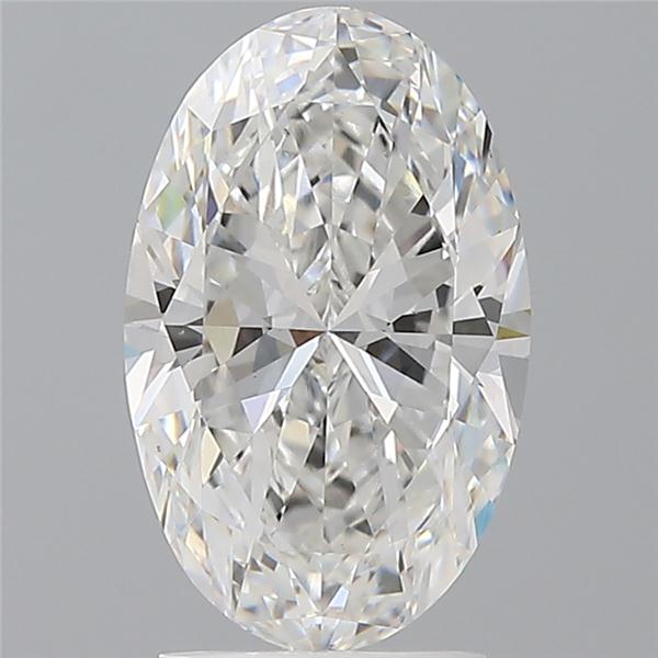 2.59 ct. oval Lab Grown Diamond front image