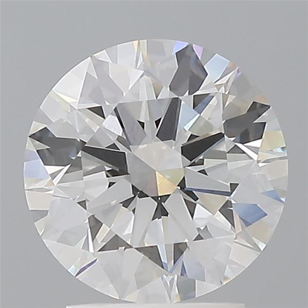 2.56 ct. round Lab Grown Diamond front image