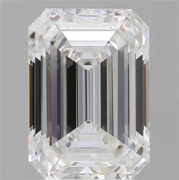 3.10 ct. emerald Lab Grown Diamond front image