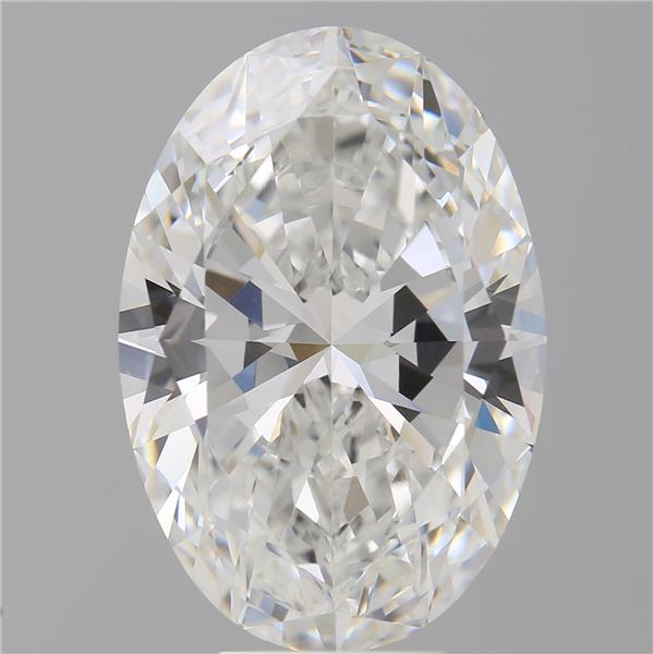 8.02 ct. oval Lab Grown Diamond front image