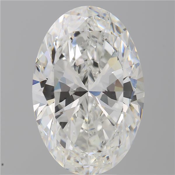 9.04 ct. oval Lab Grown Diamond front image