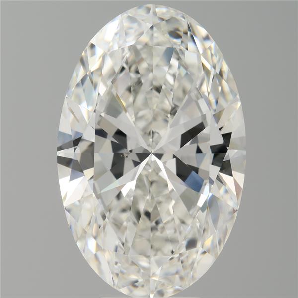 8.04 ct. oval Lab Grown Diamond front image