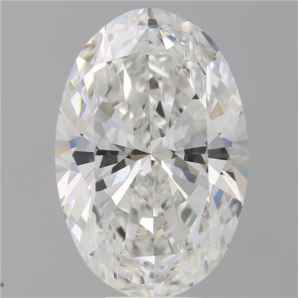 9.01 ct. oval Lab Grown Diamond front image