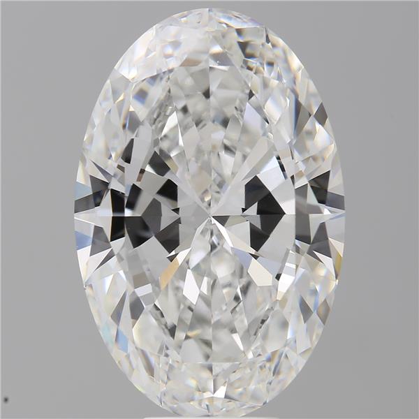 9.09 ct. oval Lab Grown Diamond front image