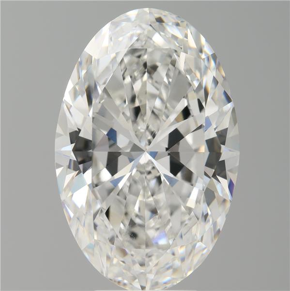 7.05 ct. oval Lab Grown Diamond front image
