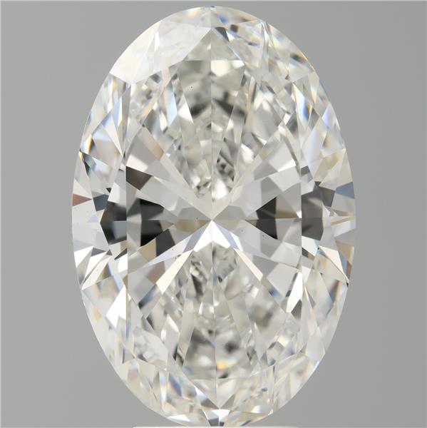6.00 ct. oval Lab Grown Diamond front image