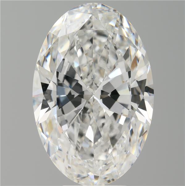 8.01 ct. oval Lab Grown Diamond front image