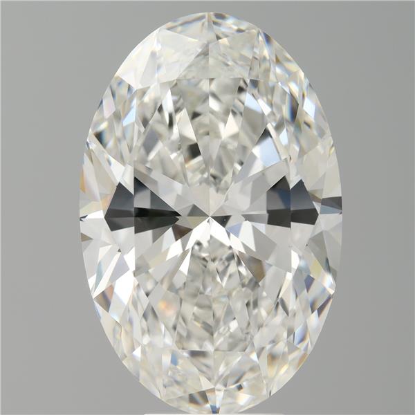 8.09 ct. oval Lab Grown Diamond front image
