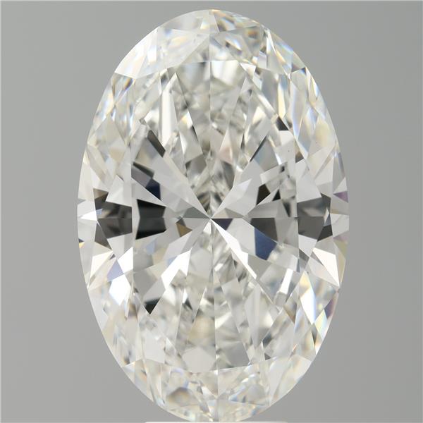 8.03 ct. oval Lab Grown Diamond front image