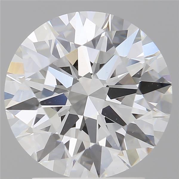 2.60 ct. round Lab Grown Diamond front image