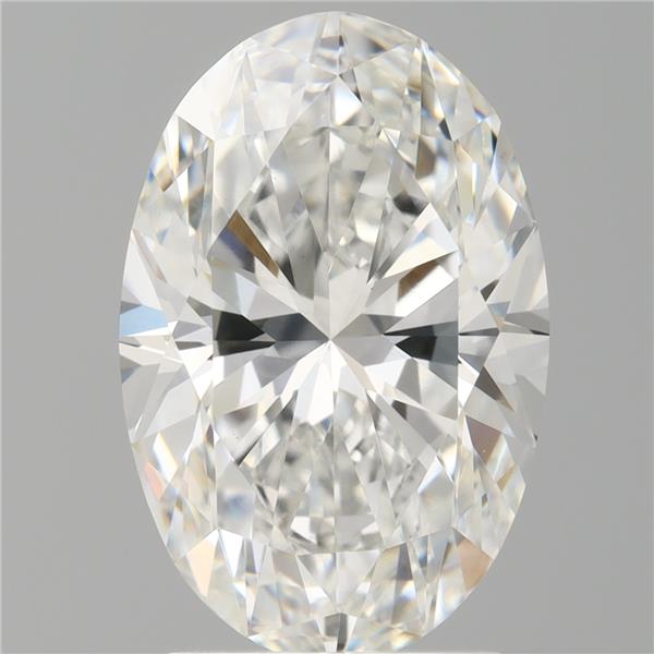 2.56 ct. oval Lab Grown Diamond front image