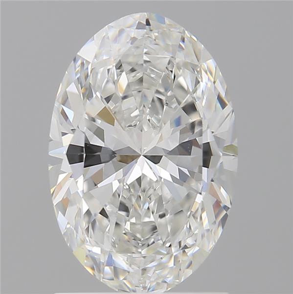 1.59 ct. oval Lab Grown Diamond front image