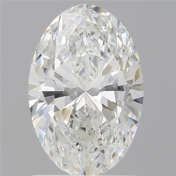 1.59 ct. oval Lab Grown Diamond front image