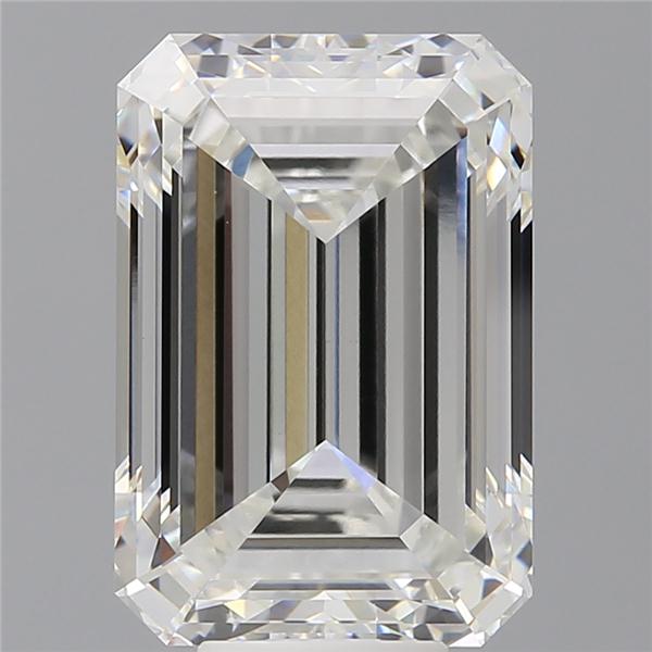 9.60 ct. emerald Lab Grown Diamond front image