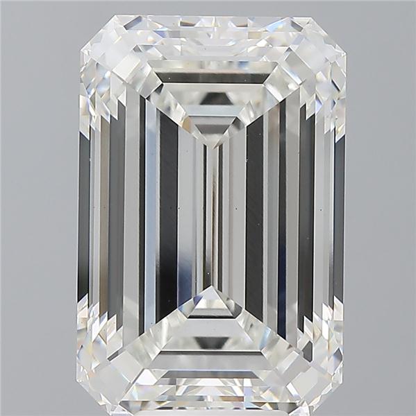 9.09 ct. emerald Lab Grown Diamond front image