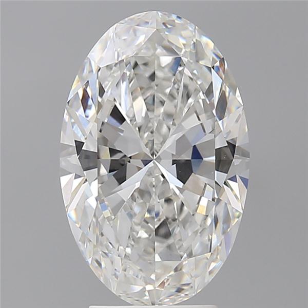 4.05 ct. oval Lab Grown Diamond front image