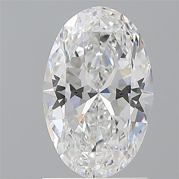 1.58 ct. oval Lab Grown Diamond front image