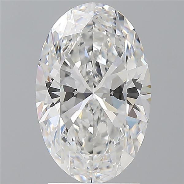 2.59 ct. oval Lab Grown Diamond front image