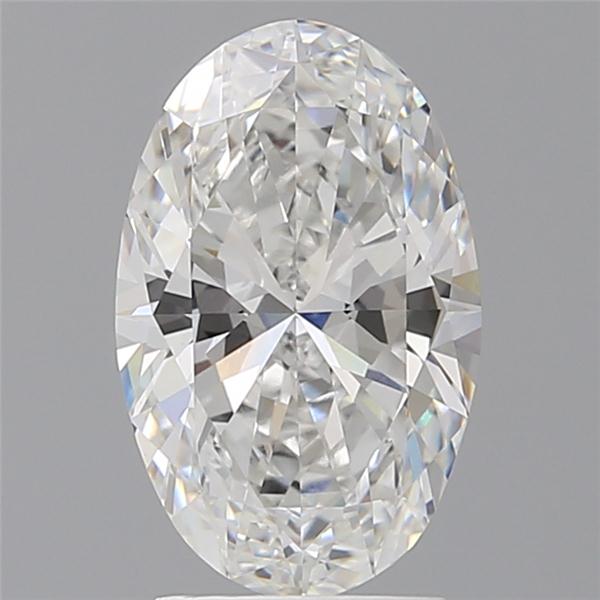 2.60 ct. oval Lab Grown Diamond front image