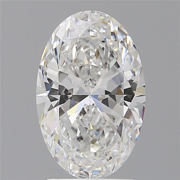 2.60 ct. oval Lab Grown Diamond front image