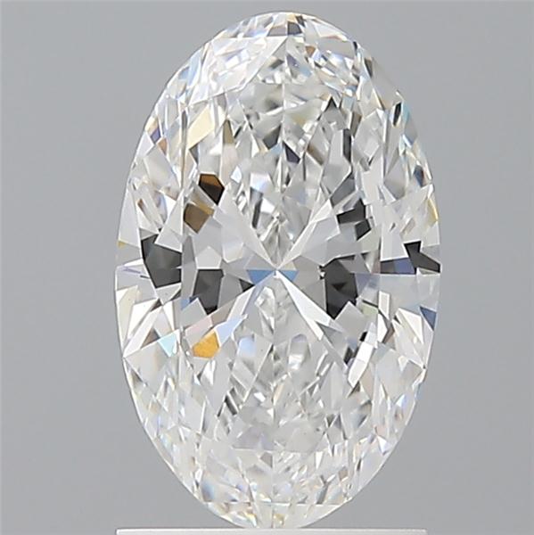 1.54 ct. oval Lab Grown Diamond front image