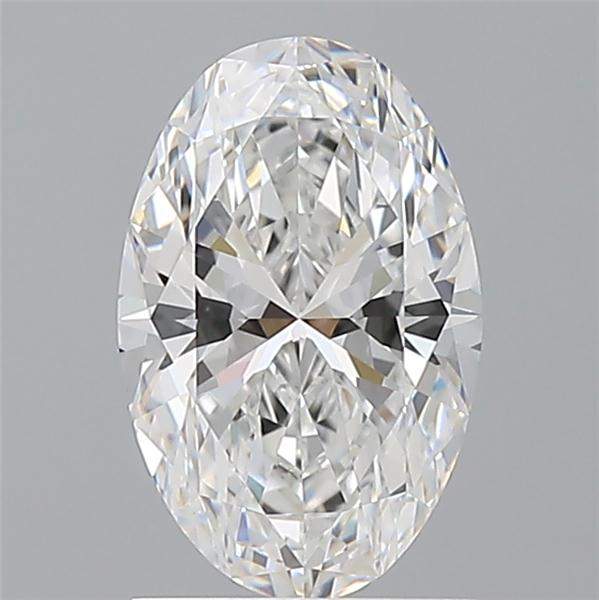 1.56 ct. oval Lab Grown Diamond front image