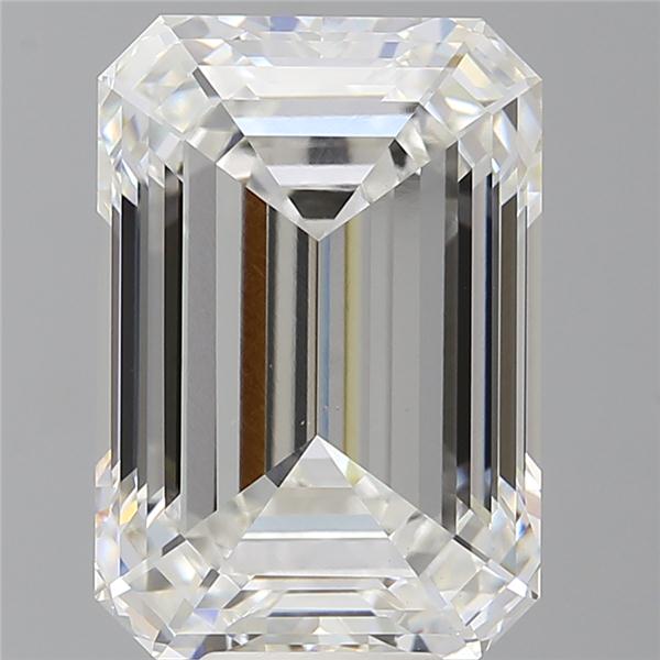 10.09 ct. emerald Lab Grown Diamond front image
