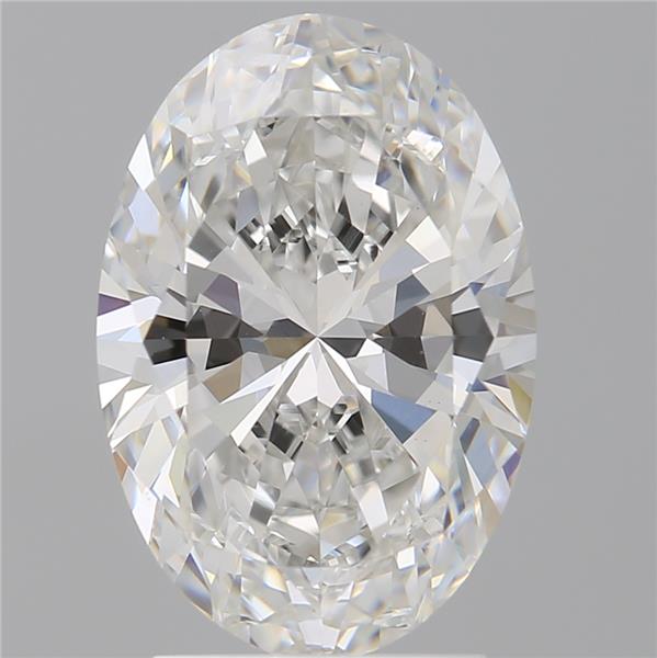 3.02 ct. oval Lab Grown Diamond front image