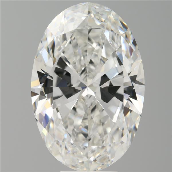 8.59 ct. oval Lab Grown Diamond front image