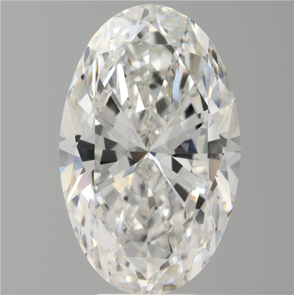 7.53 ct. oval Lab Grown Diamond front image