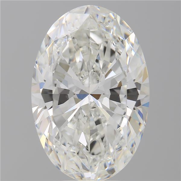 9.03 ct. oval Lab Grown Diamond front image