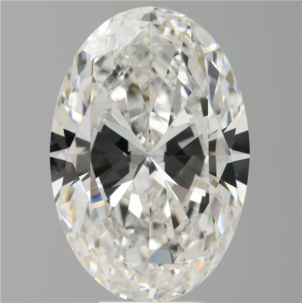 8.02 ct. oval Lab Grown Diamond front image