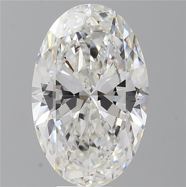 7.00 ct. oval Lab Grown Diamond front image