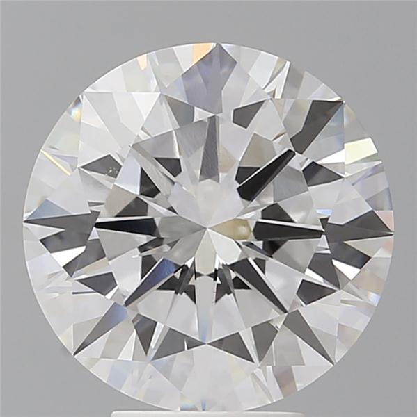 5.55 ct. round Lab Grown Diamond front image