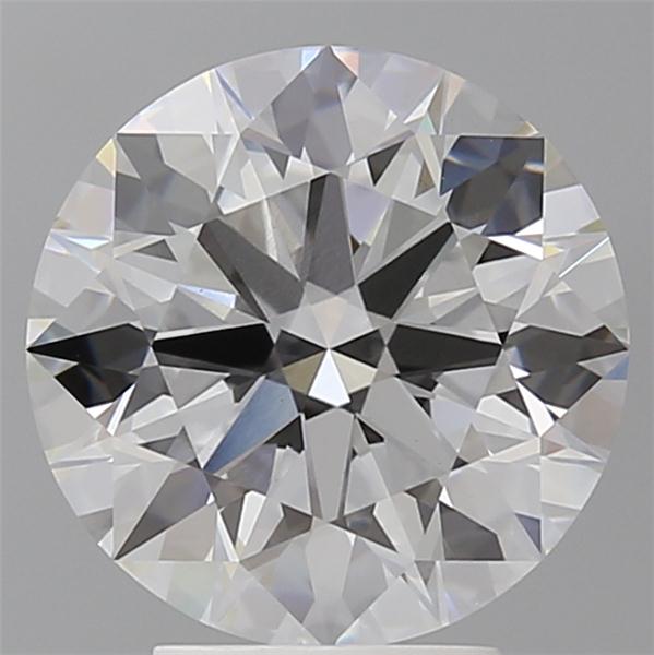 4.10 ct. round Lab Grown Diamond front image