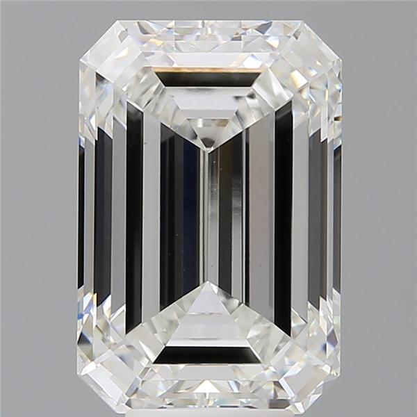 8.04 ct. emerald Lab Grown Diamond front image