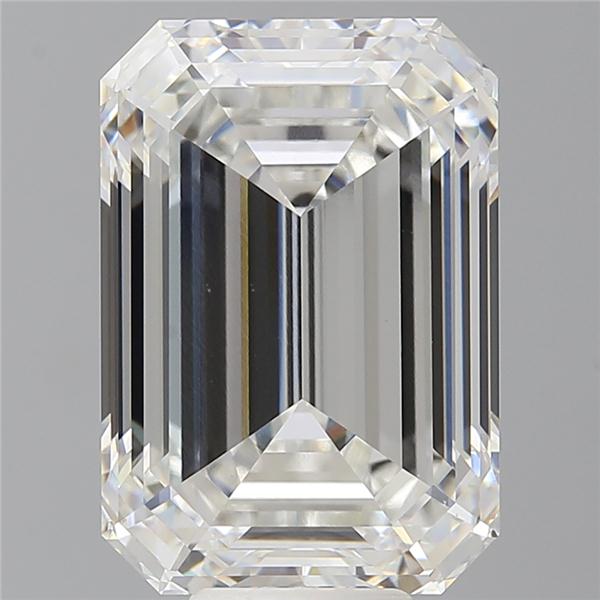 10.60 ct. emerald Lab Grown Diamond front image