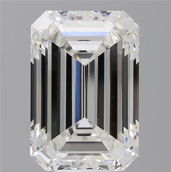 11.58 ct. emerald Lab Grown Diamond front image