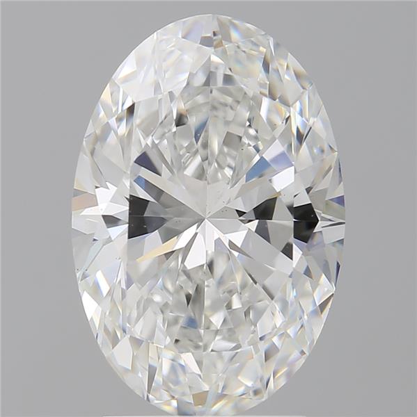 3.02 ct. oval Lab Grown Diamond front image