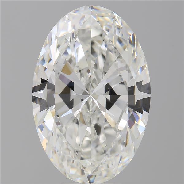 9.04 ct. oval Lab Grown Diamond front image